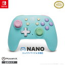 【PowerA 公式ストア】パワーエー ナノ・エンハンスド・ワイヤレスコントローラー for Nintendo Switch - スプリングドリーム NSGP0347JP-01【任天堂公式ライセンス商品】【LINEお友だち登録クーポンプレゼント】【送料無料】