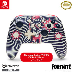 �yPowerA?�����X�g�A�z�p���[�G�[ ���C�����X�R���g���[���[ for Nintendo Switch - �t�H�[�g�i�C�g�J�h���`�[�����[�_�[ NSGP0416JP-01 �y�C�V�����C�Z���X���i�z