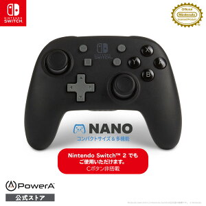 �yPowerA �����X�g�A�z�p���[�G�[ �i�m�E�G���n���X�h�E���C�����X�R���g���[���[ for Nintendo Switch - �u���b�N �y�C�V���������C�Z���X���i�z�������� ����2�N�ۏ�