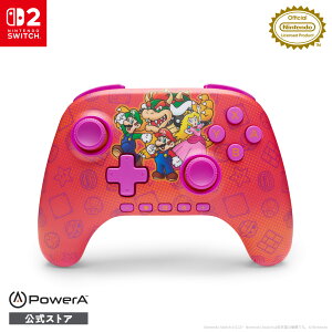 �yPowerA �����X�g�A�z�p���[�G�[ �A�h�o���e�[�W�E���C�����X�R���g���[���[ for Nintendo Switch 2 ? �}���I �� �t�����Y NSGP0548JP-01�y�C�V���������C�Z���X���i�z�yLINE���F�����o�^�N�[�|���v��