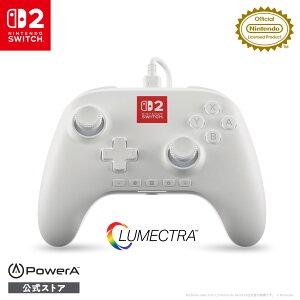 �yPowerA �����X�g�A�z�p���[�G�[ �����N�g���E�A�h�o���e�[�W�E�L���R���g���[���[ for Nintendo Switch 2 - �z���C�gNSGP0524JP-01�y�C�V���������C�Z���X���i�z�yLINE���F�����o�^�N�[�|���v���[��