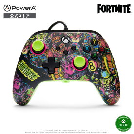 【PowerA 公式ストア】パワーエー アドバンテージ有線コントローラー for Xbox Series X|S - フォートナイトグロー　XBGP0438JP-01【Xbox ライセンス商品】【LINEお友だち登録クーポンプレゼント】【送料無料】