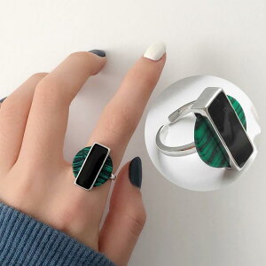 指輪 オープンリング アクセサリー レディース シルバー925 女性用 マーブル模様 ラウンド プレート おしゃれ きれいめ 大ぶり エレガント 個性