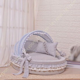 ドーム型 ペットベッド 犬 猫 テント ベッド ドームベッド 中小型犬 猫ハウス 夏用 ハウス 犬用 ネコ おしゃれ かわいい 2way 通年 小型犬 子猫 ベッド 室内老人の日