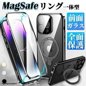 iphone16 �P�[�X �N���A magsafe iphone15 pro �P�[�X �O�ʃK���X iphone16e �P�[�X �S�� iphone16 pro max �P�[�X magsafe�Ή� �ϏՌ� 15 �J�o�[ �����O�t��