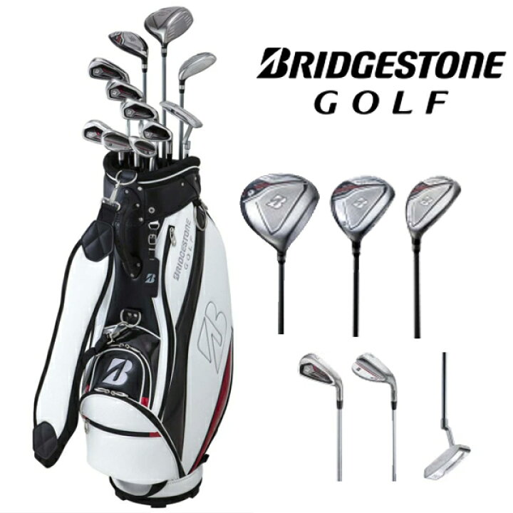 楽天市場】ブリヂストンゴルフ メンズ BG-100 ゴルフクラブ 11本セット  