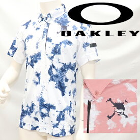 【残り、Mサイズのみ】オークリー 春夏モデル メンズ SKULL BLEACH GRAPHIC SHIRT 半袖シャツ FOA403517【22】