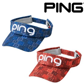 【特価セール】ピン ゴルフ メンズ VARIOUS BANDANA VISOR バイザー HW-A2206 PING GOLF【22】