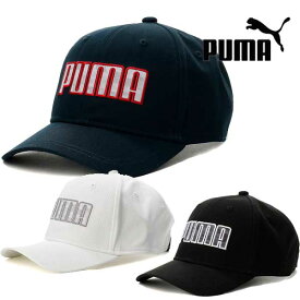 プーマゴルフ 2022年春夏モデル メンズ ビッグ PUMA 3Dロゴ グラフィック キャップ 866632 PUMA GOLF 【22】ゴルフ 帽子