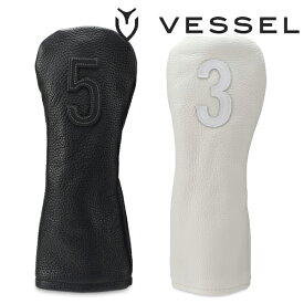 ベゼル VESSEL ユニセックス ヘッドカバー フェアウェイウッド用 HC-1122【22】ベッセル