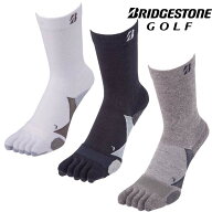 ブリヂストン メンズ BSG 3D ベーシック レギュラー 5本指 ソックス SOG314 BRIDGESTONE GOLF【23】