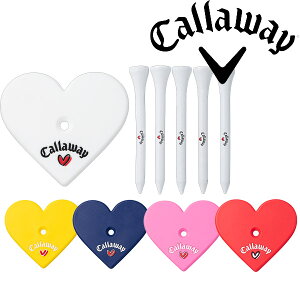 【在庫限りセール】キャロウェイゴルフ レディース LOVE CALLAWAY HEART 23JM ティー callaway golf【23】