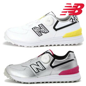 ニューバランス ゴルフ 2023年秋冬モデル レディース スパイクレス BOA ゴルフシューズ WGBS574 NEW BALANCE GOLF ゴルフ シューズ【23】