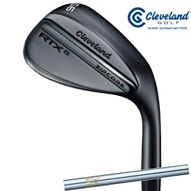 【特注】ダンロップ メンズ クリーブランド RTX 6 ジップコア ブラックサテン ウェッジ NS PRO 850 GH スチールシャフト Cleveland Golf【23】