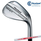 【特注】ダンロップ メンズ クリーブランド RTX 6 ジップコア ツアーサテン ウェッジ NS PRO MODUS3 TOUR120 スチールシャフト Cleveland Golf【23】