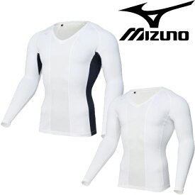 ミズノ 春夏モデル メンズ バイオギア SCスーパークール2 Vネック シャツ E2MJA002 MIZUNO【23】