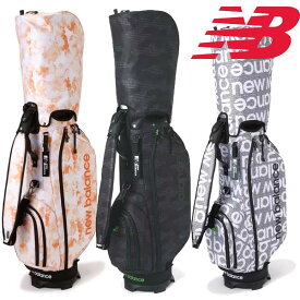 ニューバランスゴルフ 2023年春夏モデル ユニセックス キャディーバッグ 012-3180001 NEW BALANCE GOLF キャディバッグ ゴルフバッグ【23】