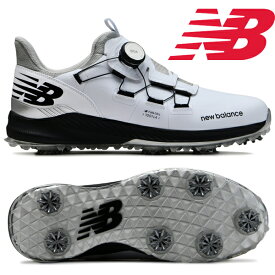 ニューバランスゴルフ ユニセックス V4 スパイク BOA ゴルフシューズ UGB1001 2E相当 NEW BALANCE GOLF メンズ レディース ゴルフ シューズ【23】