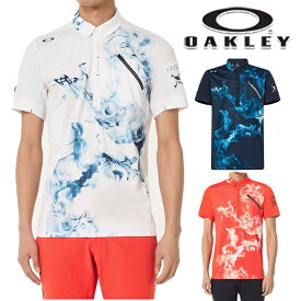 オークリー 2023年春夏モデル メンズ SKULL BURN UP SHIRT 半袖シャツ FOA405132 OAKLEY【23】