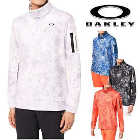 オークリー 2023年秋冬モデル メンズ OAKLEY PAISLEY HI-NECK LS SHIRT ハイネック 長袖シャツ FOA405742 OAKLEY【23】