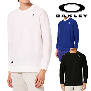 yzI[N[ H~f Y SKULL SURFACE SWEATER CREW Z[^[ FOA405744 OAKLEYy23z