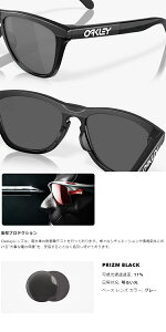 �I�[�N���[ FROGSKINS RANGE (A) MATTE BLACK/BLACK INK PRIZM BLACK �T���O���X OO9284A-0855 OAKLEY�y23�z