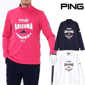 【特価】ピン アパレル 秋冬モデル メンズ 長袖 ハイネックシャツ 621-3269803 PING GOLF【23】
