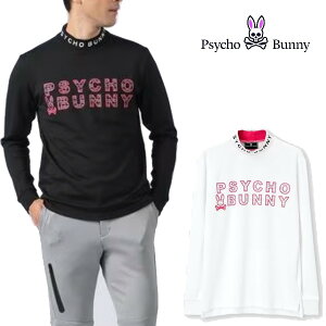 【特価】サイコバニー アパレル 秋冬モデル メンズ 長袖ハイネック HERVEY GF236 Psycho Bunny【23】