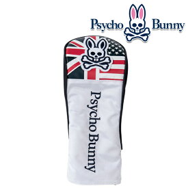 サイコバニー 2023年春夏モデル ユニセックス FLAG SPORT ドライバー用 ヘッドカバー PBMG3SH1 Psycho Bunny【23】