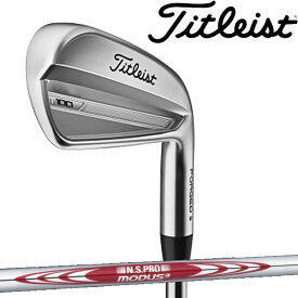 【特注】23FWタイトリスト メンズ T100 アイアン 単品（＃3、4、W(50)） NS PRO MODUS3 TOUR 115 スチールシャフト Titleist【23】日本正規品