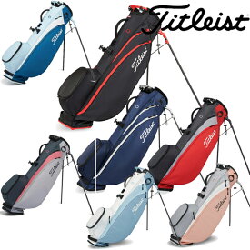 タイトリスト メンズ Players 4 カーボン スタンド キャディーバッグ TB22SX5 Titleist キャディバッグ【23】