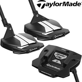 テーラーメイド メンズ スパイダー GTx ブラック トラスヒール パター TaylorMade【23】