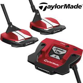 テーラーメイド メンズ スパイダー GTx レッド トラスヒール／トラスセンター パター TaylorMade【23】