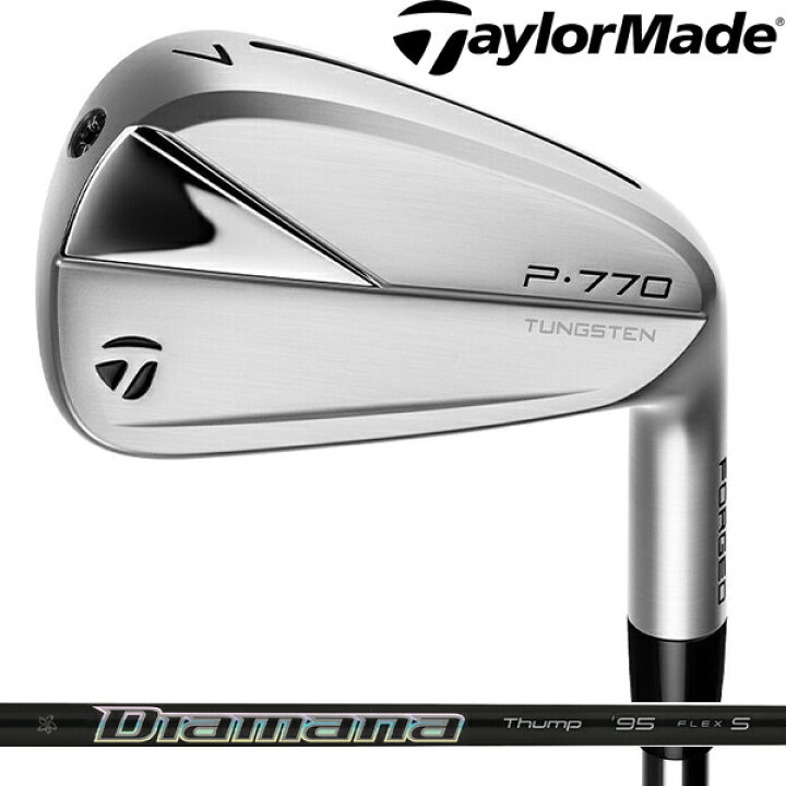 楽天市場】テーラーメイド メンズ P770 アイアン 6本組(5-9、PW) New 