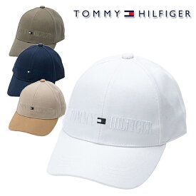 トミーヒルフィガー 2023年秋冬モデル ユニセックス キャンバス キャップ 57cm THMB3F55 TOMMY HILFIGER【23】