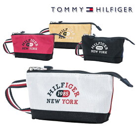 トミーヒルフィガー 2023年秋冬モデル ユニセックス ミックス ポーチ THMG3FBS TOMMY HILFIGER【23】