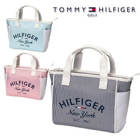 トミーヒルフィガー 2023年春夏モデル ユニセックス ヒッコリー ストライプ ラウンドバッグ THMG3SBF TOMMY HILFIGER【23】