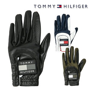 トミーヒルフィガー レディース ワンサイズ ゴルフグローブ 左手用 18-21cm THMG300L TOMMY HILFIGER【23】