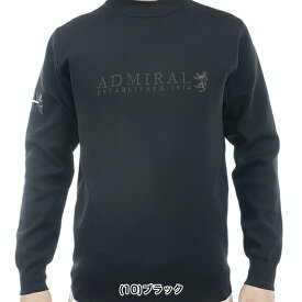 アドミラル 2024年春夏モデル メンズ アクティブトラッド クルーネック セーター ADMA413 Admiral GOLF【24】