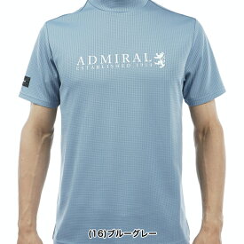 アドミラル 2024年春夏モデル メンズ アクティブトラッド 半袖 モックシャツ ADMA419 Admiral GOLF【24】