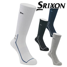 スリクソン 2024年春夏モデル メンズ srixon スリクソン レギュラーソックス SMO4432 【ハイクッション】 smo4432 【24】