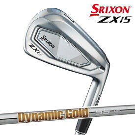 【メーカーカスタム】ダンロップ メンズ スリクソン ZXi5 アイアン 5本組(6-9、PW) アイアンセット ダイナミックゴールド 95 スチールシャフト TRUE TEMPER(トゥルーテンパー)【24】