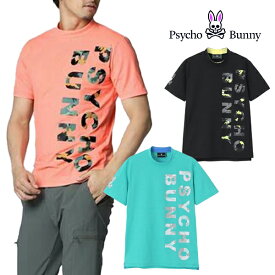 サイコバニー アパレル 2024年春夏モデル メンズ ハイネック 半袖シャツ GF411 Psycho Bunny【24】