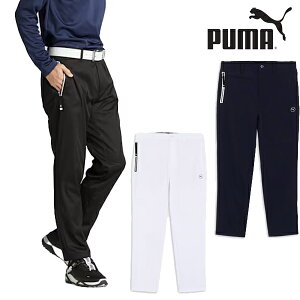 【特価】プーマゴルフ 秋冬モデル メンズ ゴルフ ストレッチ ニット ボンディング スリム テーパード パンツ 630552 PUMA GOLF 【24】
