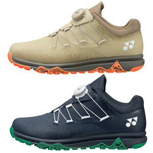 ヨネックス 春夏モデル メンズ パワークッション エアラスメン ボア スパイクレス ゴルフシューズ SHGAR4M YONEX【24】