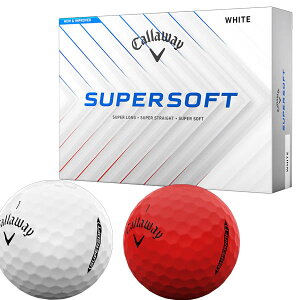 キャロウェイゴルフ SUPER SOFT 25 スーパーソフト ゴルフボール 1ダース Callaway Golf【25】