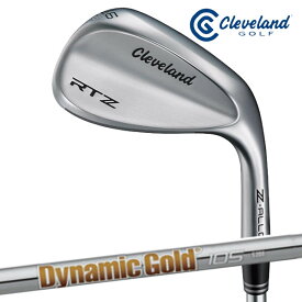 【メーカーカスタム】ダンロップ メンズ クリーブランド RTZ ツアーサテン ウェッジ ダイナミックゴールド 105 スチールシャフト【25】