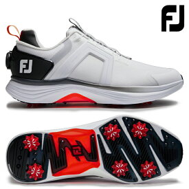 フットジョイ メンズ 25 ハイパーフレックス ボア スパイク ゴルフシューズ ウィズ：XW 防水 パルサーLP(FTS3.0)【25】