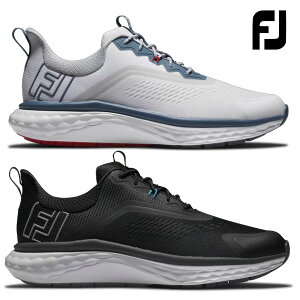 フットジョイ メンズ 25 クオンタム シューレース スパイク ゴルフシューズ ウィズ:W 防水 パルサーLP(FTS3.0) FootJoy【25】