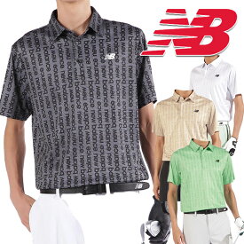 ニューバランスゴルフ 2025年春夏モデル メンズ COLLAR SHIRT 半袖シャツ 012-5168006 NEW BALANCE GOLF【25】